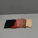 voenxe Women Bikini Underwear,Seamless Breathable Ladies Panties,No Show Comfortable Briefs Undies,Invisible Hipster,5-Pack (Large)