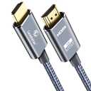 LEADSTAR HDMI Cable 4K 25 ft /7.5m, High Speed HDMI 2.0 Cord Braided | 4K@60Hz, Ultra HD, 2160p, ARC, HDR, 3D, HDCP 2.2 | for Xbox, PS5, TV, Laptop, Monitor
