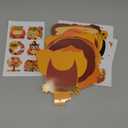 Outus 24 Pcs Religious Jesus Thanksgiving Crafts for Kids - Autumn Harvest Pumpkin Stickers, Fall DIY Hanging Ornaments for Classroom Activities