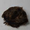 Mens Brown Wig Short Synthetic Heat Resistant Natural Halloween Cosplay Hair Wig for Male