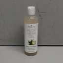 12oz Organic Aloe Vera Gel for Face, Skin, Hair & Sunburn Relief - From 100 Percent Pure Aloe Vera - Cold Pressed, Vegan, Unscented - Made in USA.