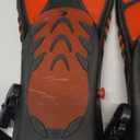 Seavenger Torpedo Snorkeling Fins for Travel (Large-X-Large, Red)
