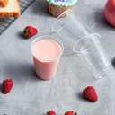 Lilymicky 1000 PACK 5 oz Clear Plastic Cups, Small Disposable Drinking Cups, 5 Ounce Clear Beverage Tumbler for Tasting, Drinking, and Party, 5 OZ-1000ct