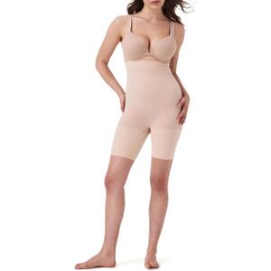 SPANXsculpt Seamless Power High-Waisted Mid-Thigh Short - Lightweight, All-Day Comfort - Core Control Shapewear