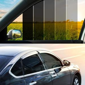 Vepagoo 35% VLT Ceramic Car Window Tint Film (24" x 15FT) - Heat & Glare Reduction, Blocks UV & IR Rays, Scratch Resistant, Privacy Car Window Tint Fit for Sedan SUV Vepagoo 35% VLT Ceramic Car Window Tint Film (24" x 15FT) - Heat & Glare Reduction, Blocks UV & IR Rays, Scratch Resistant, Privacy Car Window Tint Fit for Sedan SUV
