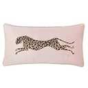 Juicy Couture Decorative Pillow, 1 Count (Pack of 1), Cheetah Blush