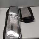 storageLAB Under Bed Storage Containers, Low Profile Underbed Organizers with Sturdy Handles, Dual Zippers, and Clear Windows, Ideal for Clothes, Pillows, and Blankets - 2 Pack, Low Profile, Gray (Grey)