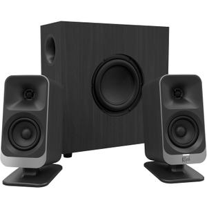 Klipsch ProMedia Lumina 2.1 Computer Gaming System with Subwoofer and RGB Lighting Effects Built-in