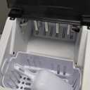 Aeitto Ice Maker Countertop 26lbs/24H, Ice Machine 8 Ice Cubes Ready in 6 Mins, 2 Sizes of Bullet Ice Portable Ice Makers with Basket & Scoop, Auto Self-Cleaning for Home/Kitchen/Office Stainless