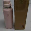 Hydro Flask Water Bottle - Insulated Stainless Steel - Wide Mouth Chug Lid, Non Spill, Leakproof in 40 Oz Tonal Trillium Pink