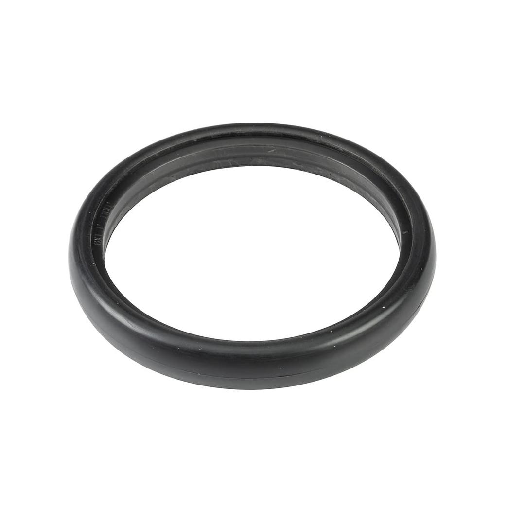 The Aftermarket Group Round Shape Urethane Solid Tire with Smooth Tread, Black, 8 x 1 Inch