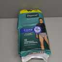 Depend Fresh Protection Adult Diapers, Incontinence Underwear for Men, Disposable, Maximum, Small/Medium, Grey, 32 Count