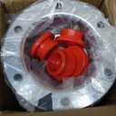 Hub Cap 3434024 Aluminum Hubcaps for Trailer Axle with Extra 4 Rubber Plugs and Gaskets Replaces Stemco 343-4024(Pack of 4)