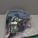 MOSFiATA Hammocks Portable Camping Hammock Upgraded 550lb Comfortable Fabric Hammock with Two Anti Roll Balance Beam and Sturdy Tree Straps for Camping, Patio, Backyard, Outdoor Blue Green