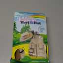 Kids Explorer Vest and Hat Costume - Backyard Safari Cargo Vest Kid Outdoor Activity - Gifts for Young Kids, Boys and Girls Ages 3-6