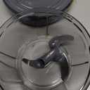 Ourokhome Manual Food Processor Vegetable Chopper, Portable Hand Pull String Garlic Mincer Onion Cutter for Veggies, Ginger, Fruits, Nuts, Herbs, etc., 500ml, Grey (Gray)