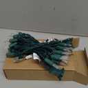 MULTI-SPARKING White LED Christmas Lights - 35 Count Cool White Christmas String Lights for Small Tree, Crafts, Holiday, Indoor/Outdoor Decorations, 11 Feet Green Wire, UL Certified, Connectable