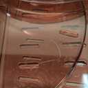 Rotating Makeup Organizer, DIY 8 Adjustable Layers 360 Spinning Skincare Organizers, Makeup Storage Carousel Tower with Brush Holder & Perfume Trays, Cosmetic Display Case for Vanity Bathroom (Clear Pink)