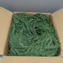 Thick Real Touch Christmas Norfolk Pine Garland Realistic, 6 Ft by 12 Inch Christmas Garland with 120 Branch Tips, Artificial Greenery Garlands for Xmas Holiday Table Fireplace Mantle Indoor Outdoor