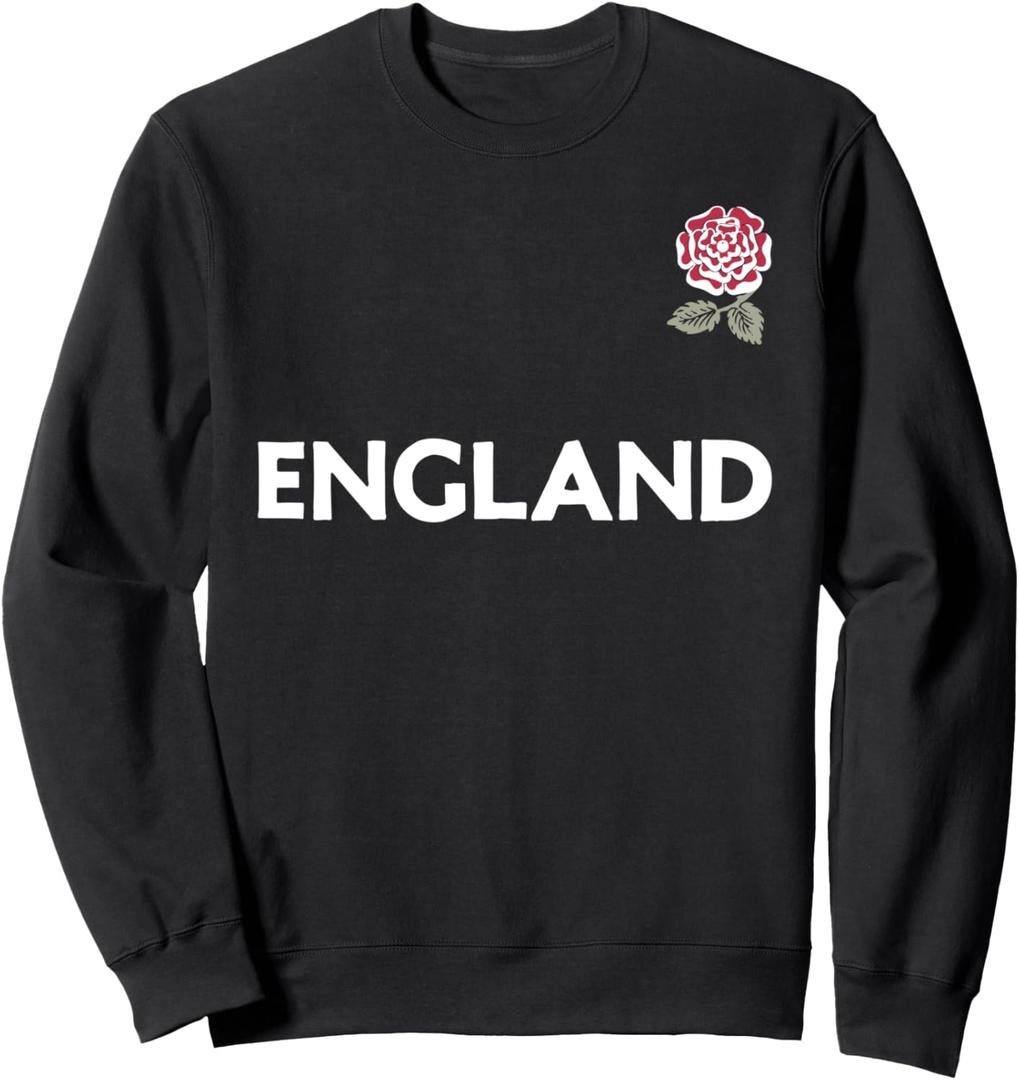 England Rugby Style (Vintage Rose Crest) Sweatshirt S