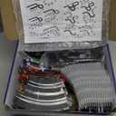 3 IN 1 Slot Car Race Track Sets with 4 High Speed Slot Cars, Electric Race Car Track Include Circular Overpass Flash Tracks, 1:43 Remote Control Track Car Game Toys Gifts for Adults Boys Ages 6 7 8-12