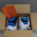 Ski & Snowboard Wall Rack for Garage - Fits Any Ski/board, Damage-Free Storage, Blue, 4 Pack, Glacier Blue