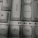 HUO JI E-Yooso Creamy Mechanical Keyboard Wired, Hot Swappable, Pre-lubed Linear Switches, Gasket Structure with Sound Dampening Foam, RGB Backlit, 99 Keys Custom Gaming Keyboard for PC/Mac,White