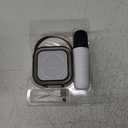 Mini Karaoke Machine Speaker for Kids Adults,Portable Bluetooth with 1-2 Wireless Microphones,Christmas Birthday Gifts Toys Girls Boys Ages 4, 5, 6,7, 8,9,10,11,12+ Years Old Toddler (Off-White -1Mic)