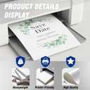 Veritas White Cardstock 8.5 x 11, 110LB/199GSM Heavyweight Card Stock, 100 Sheets, Thick Cardstock Printer Paper for Copy, Printing, Art Projects, Invitations, Made In USA