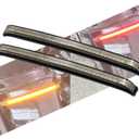 Motorcycle LED Saddlebag Tail Light Running Brake Sequential Turn Signal Lamp Fit for Harley Touring Street Gilde Road King Road Gilde Electra Glide Ultra Limited 2008-2013