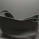 Large Grey Storage Basket, Blanket Baskets for Living Room, Large Toy Basket for Storage, Woven Cotton Rope Baskets for Blankets, Clothes, Shoes, Books, Grey, 25x16x16 (105L)