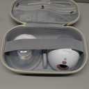 Momcozy M5 Smart APP Controlled Wearable Breast Pump, Hands-Free Wireless Electric Pump, 3 Modes 9 Suction Levels, BPA-Free, Portable Lightweight, 24mm Flange, 2-Pack Cozy Red