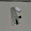 12 Pcs Metal Adjustable File Cabinet Rails Set Include 8 Hanging File Rail Clips 4 Cabinet Dividers Bars Suitable for Cabinets with Drawer Thickness Less Than 1/8 Inch(Silver,18-32.5 Inch)