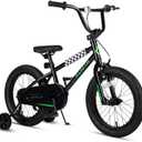 vollsch BMX Style 12 14 16 Inch Kids Bike Training Wheels 20'' Bicycle with Kickstand for 2-14 Years Old Toddlers Boys Girls Coaster Brake Multiple Colors