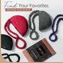 Silk Satin Lined Halo Turban Head Wrap Pre-Tied Skull Cap for Men and Women Sleeping Bonnet Hair Cover Chemo Hair Loss Hat (Red, XL)