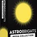 Astrobrights Mega Collection, Colored Paper, Punchy Pastel Lemon Twirl, 625 Sheets, 24 lb./89 gsm, 8.5" x 11" - MORE SHEETS! (91731)