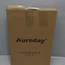 Aureday 14'' Selfie Ring Light with 62'' Tripod Stand and Phone Holder, Dimmable LED Phone Ringlight for Makeup/Video Recording/Photography, Circle Lighting for All Cell Phones&Lightweight Cameras (BLACK)