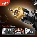 A-Premium Power Window Regulator with 6-Pin Motor Front Driver Side Compatible with Jeep Grand Cherokee 2006 2007 2008 2009 2010, Front Left Driver Side