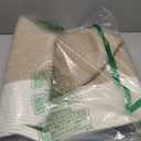 Laundry Basket, 100L Large Laundry Hamper, Tall Woven Rope Storage Basket for Blanket Toys Pillows Towels, Baby Nursery Hamper Bin for Living Room, Bedroom (Brown & White)