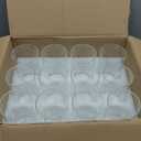 TBWIND 12pcs Glass Cylinder Vases for Centerpieces, 6 Inch Clear Flower Vases for Wedding Decorations and Indoor Home Decor, Hurricane Candle Holder for Table Shelf, Party