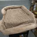 XL Orthopedic Bed For Dogs (Tan), Size 41-30