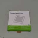 Drain Hair Catcher,Shower Drain Cover Hair Catcher Shower Drain Strainer for Bathroom Floor,Square Shower Hair Drain Catcher to Keep Away from Clogged Drain-No Rust! (4 inch, Gray)