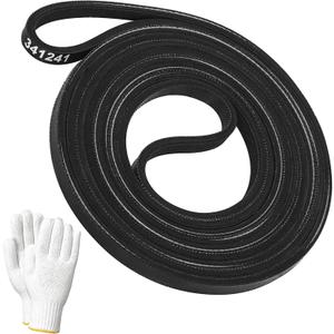 PartsBroz Leq9508lw0 Leq9508pw1 Leq9858lw0 Drum Belt Whirlpool Dryer Replacement Model