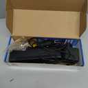 Aquarium Filter for 40-150 Gallon Tank, U-V Fish Tank Green Clean Machine Submersible Powerful Pump Canister Filter 400GPH for Pond Turtle Tank Saltwater Freshwater Crystal Clear Green Killing (Black)