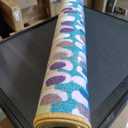 2'x3' Confetti Splash Abstract Design Washable Accent Rug