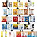 Frito-Lay Ultimate Classic Snacks Package, Variety Assortment of Chips, Cookies, Crackers, & Nuts, 0.56 ounces, (Pack of 40) (Packaging May Vary)