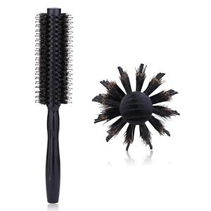 PERFEHAIR Round Hair Brush - 1.8 Inch, Boar & Nylon Bristle Volumizing Roller Hairbrush for Women or Men'S Short, Medium, Fine, Thin Hair Blow Drying Or Styling