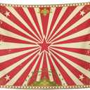 Emvency Tapestry Carnival Circus Vintage for Your Size Screen Marquee Cabaret Home Decor Wall Hanging for Living Room Bedroom Dorm 60x80 inches