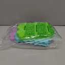 Ice Cube Trays for Freezer, 3 Pack Ice Cube Tray with Lid, Silicone Ice Cube Mold with Lid-37 Grid,Easy-Release Reusable 111 PCS Small Ice Cube for Iced Coffee Cocktail Whisky Chocolate Soup Food (Cyan&Purple&Green)