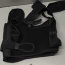 Fit Geno Back Brace Posture Corrector for Women and Men, Shoulder Straightener, Adjustable Full Back Support, Upper and Lower Back Pain Relief - Scoliosis, Hunchback, Hump, Thoracic, Spine Corrector (Medium/Large, Black)